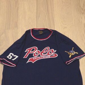 Polo Ralph Lauren Polo Bear 67 Graphic Baseball Style Ringer T Shirt